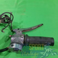 comando acceleratore con leva e devio luci originale garelli epoca - immagine 5