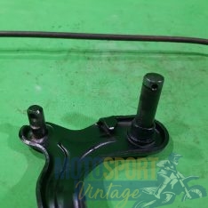 pedale freno posteriore con asta epoca - immagine 3