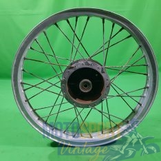 ruota posteriore da 17 con cerchio in alluminio epoca - immagine 4