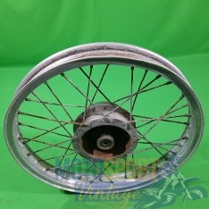 ruota posteriore da 17 con cerchio in alluminio epoca - immagine 3