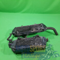 coppia radiatori cagiva wmx 125 cross enduro epoca - immagine 6