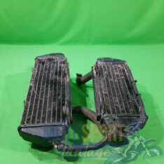 coppia radiatori cagiva wmx 125 cross enduro epoca - immagine 5