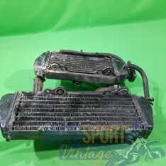 coppia radiatori cagiva wmx 125 cross enduro epoca - immagine 3