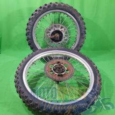 coppia ruote cagiva wmx 125 epoca - immagine 1