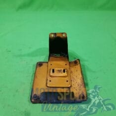 porta targa con supporto fanale in metallo epoca - immagine 4