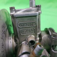 carburatore dellorto vhb 24 bs con filtro aria in alluminio epoca - immagine 2
