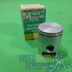 pistone motori minarelli p4-p6 40 due fasce epoca - immagine 1