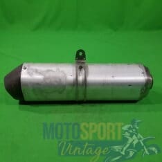 terminale scarico con fondello nero moto 4t - immagine 1