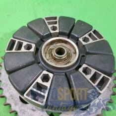 mozzo parastrappi corona ducati morini epoca - immagine 4