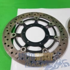 coppia dischi freno anteriori honda cbr 600 hornet 900 - immagine 2