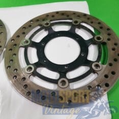 coppia dischi freno anteriori honda cbr 600 hornet 900 - immagine 4